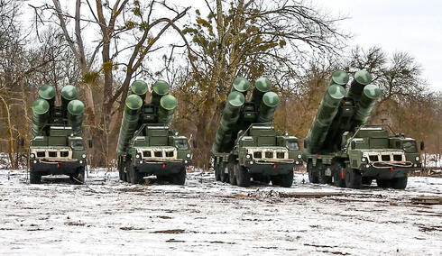 תרגיל של צבא רוסיה בבלארוס ברקע המתיחות עם אוקראינה , AFP