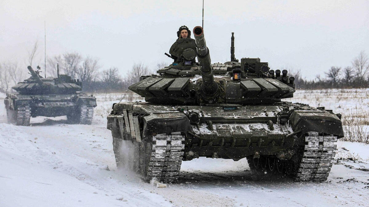 טנקים רוסיים רוסיה אוקראינה