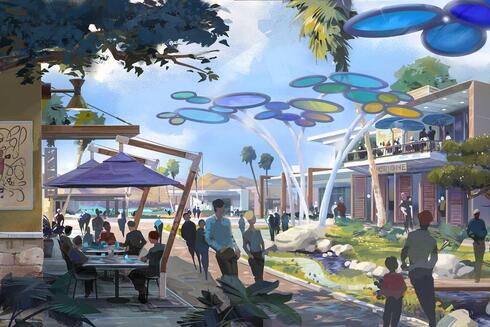 פרויקט המגורים קוטינו של דיסני בקליפורניה , הדמייה: Disney