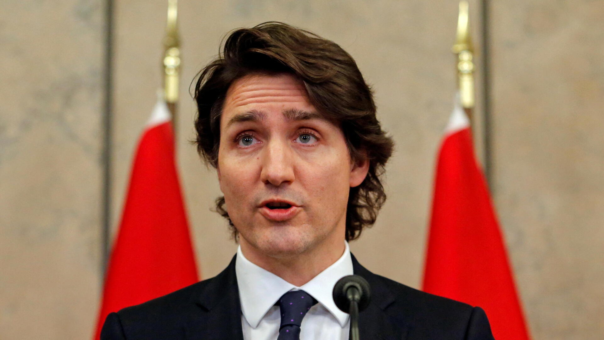 ג'סטין טרודו ראש ממשלת קנדה פברואר 2022