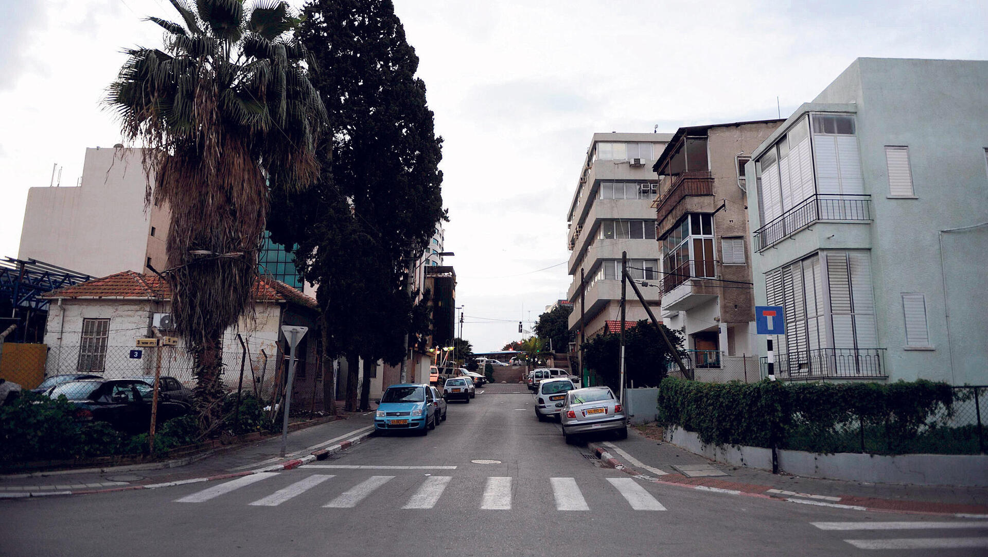 רחוב גרשון ב שכונת מונטיפיורי ב תל אביב  