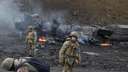 חיילים אוקראינים, צילום: איי אף פי