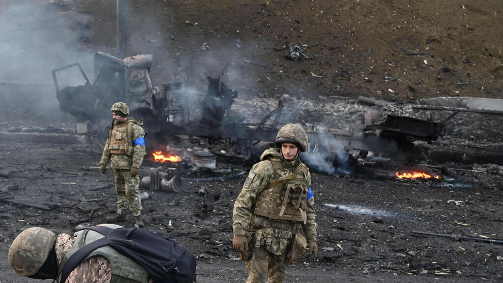 חיילים אוקראינים לחימה רוסיה אוקראינה
