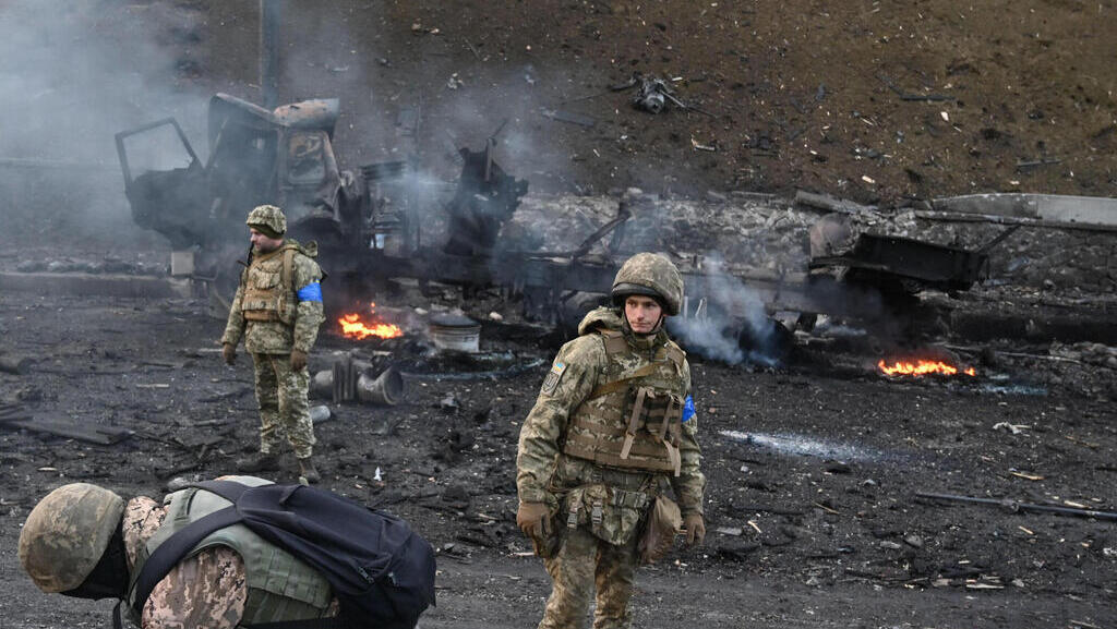 חיילים אוקראינים לחימה רוסיה אוקראינה