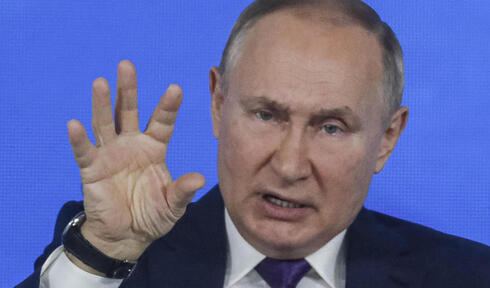 נשיא רוסיה ולדימיר פוטין. גדודים של פרגון ברשת, צילום: EPA