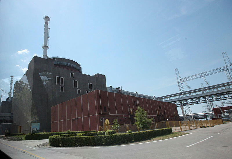 תחנת הכוח הגרעינית זפוריז'יה ב אוקראינה רוסיה השתלטה על המתחם