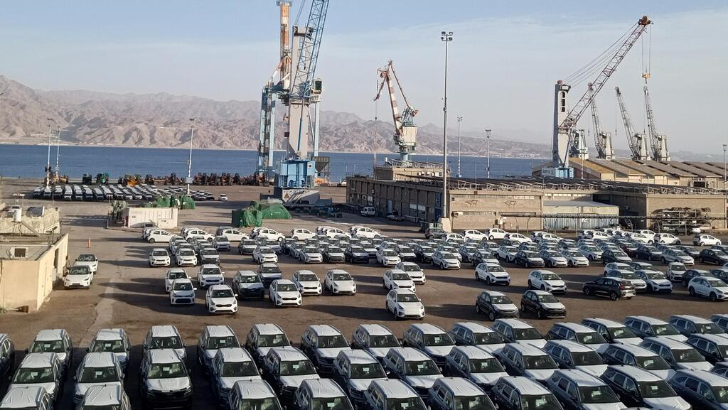 משלוח ענק בדרך לאילת: 3,100 מכוניות סיניות באונייה אחת
