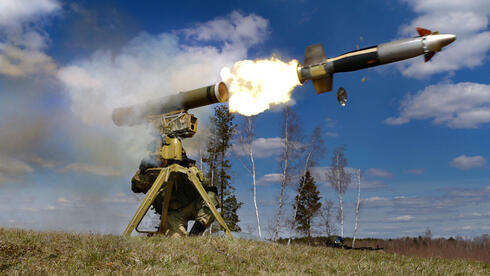 ירי טיל נגד טנקים, צילום: mil.ru