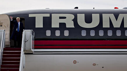 המטוס הפרטי של דונלד טראמפ