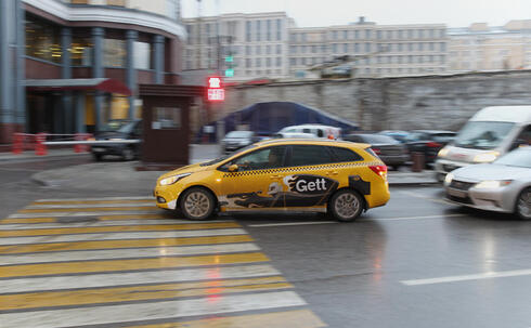 מונית של Gett במוסקבה, צילום: myrussia.reactor.cc