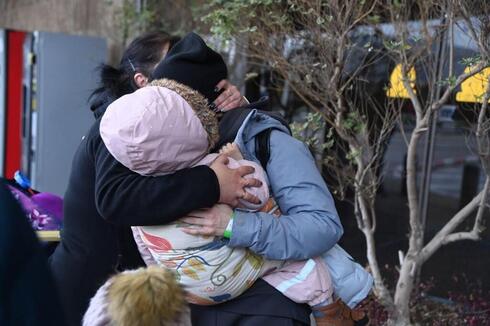 פליטים מ אוקראינה ב נתב"ג, יאיר שגיא