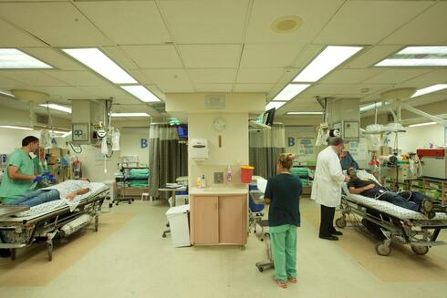 חדר מיון בבית חולים, צילום: עמית שעל