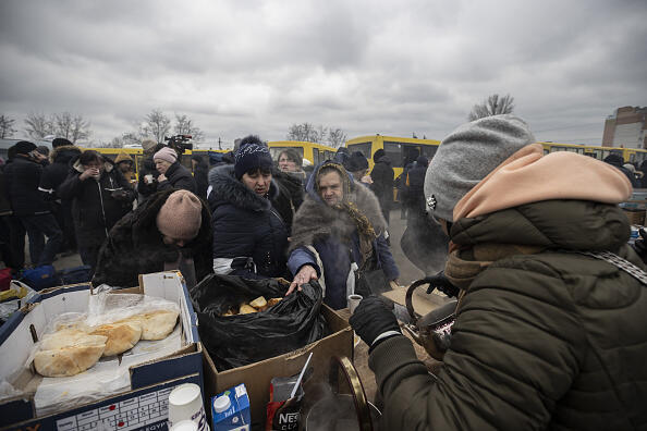 פינוי אזרחים מ אוקראינה ליד קייב