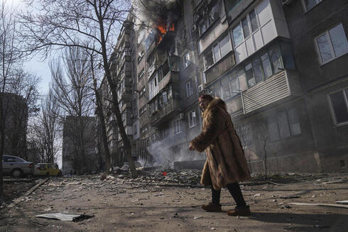 הריסות במריופול, אוקראינה, צילום: AP