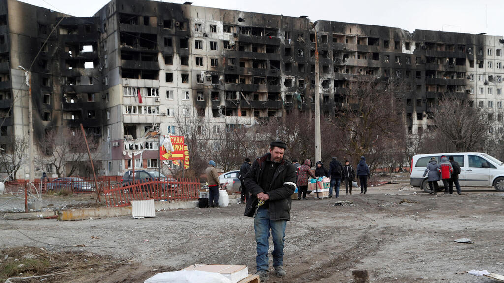 נזקי המלחמה במריופול אוקראינה