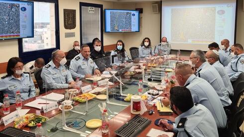 דיון החירום של המשטרה, צילום: דוברותמשטרת ישראל
