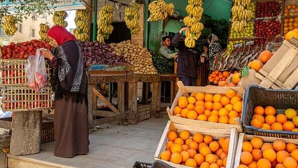 קהיר מצרים שווקים מזון