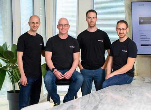 <span style="font-weight: normal;">Nucleai co-founders (Credit: David Garb)</span>