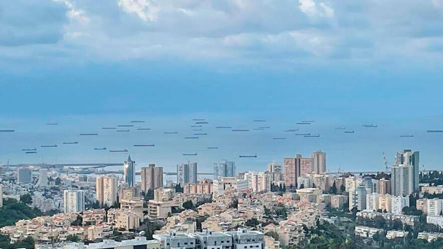 פקק נמל חיפה