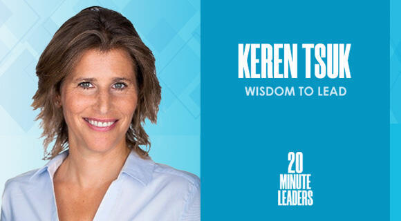Keren Tsuk, CEO and founder of Wisdom to Lead. 