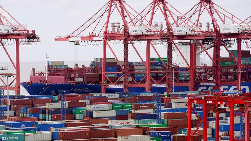 מכולות נמל שנגחאי סין