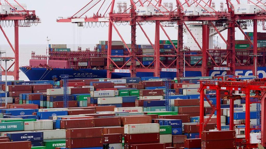 מכולות נמל שנגחאי סין