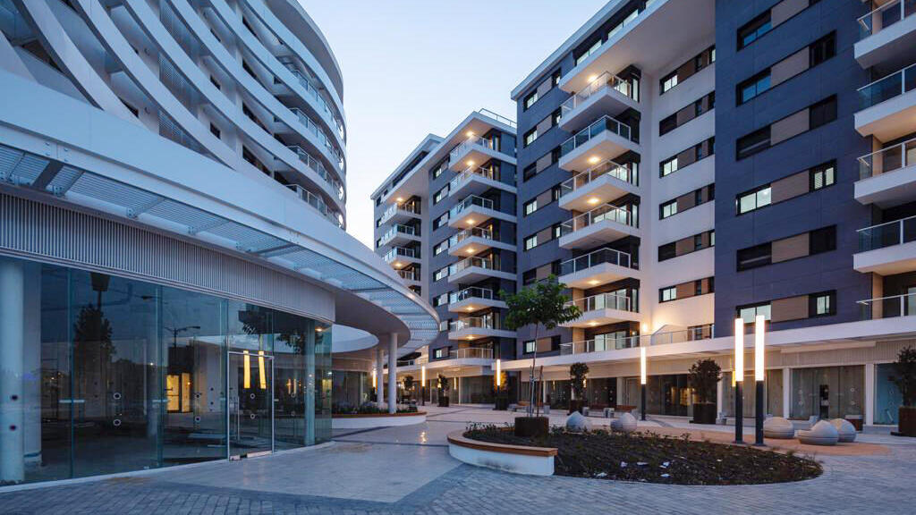 פרויקט הבלוק של אזורים בבאר שבע לא הדמיה