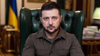 וולודימיר זלנסקי נשיא אוקריאנה