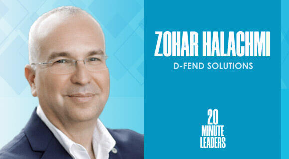 Zohar Halachmi, co-founder and CEO of D-Fend Solutions 