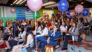 She codes; event