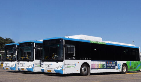 אוטובוסים חשמליים של סופרבוס, צילום: תומר פדר