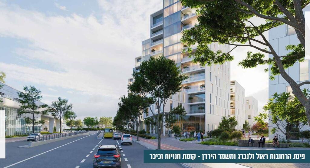 פרויקט תוכנית המגדלים בחניון האוטובוסים בשיכון דן קבוצת דן