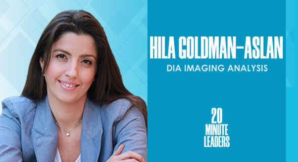 Hila Goldman-Aslan, co-founder and CEO of DiA Imaging Analysis 