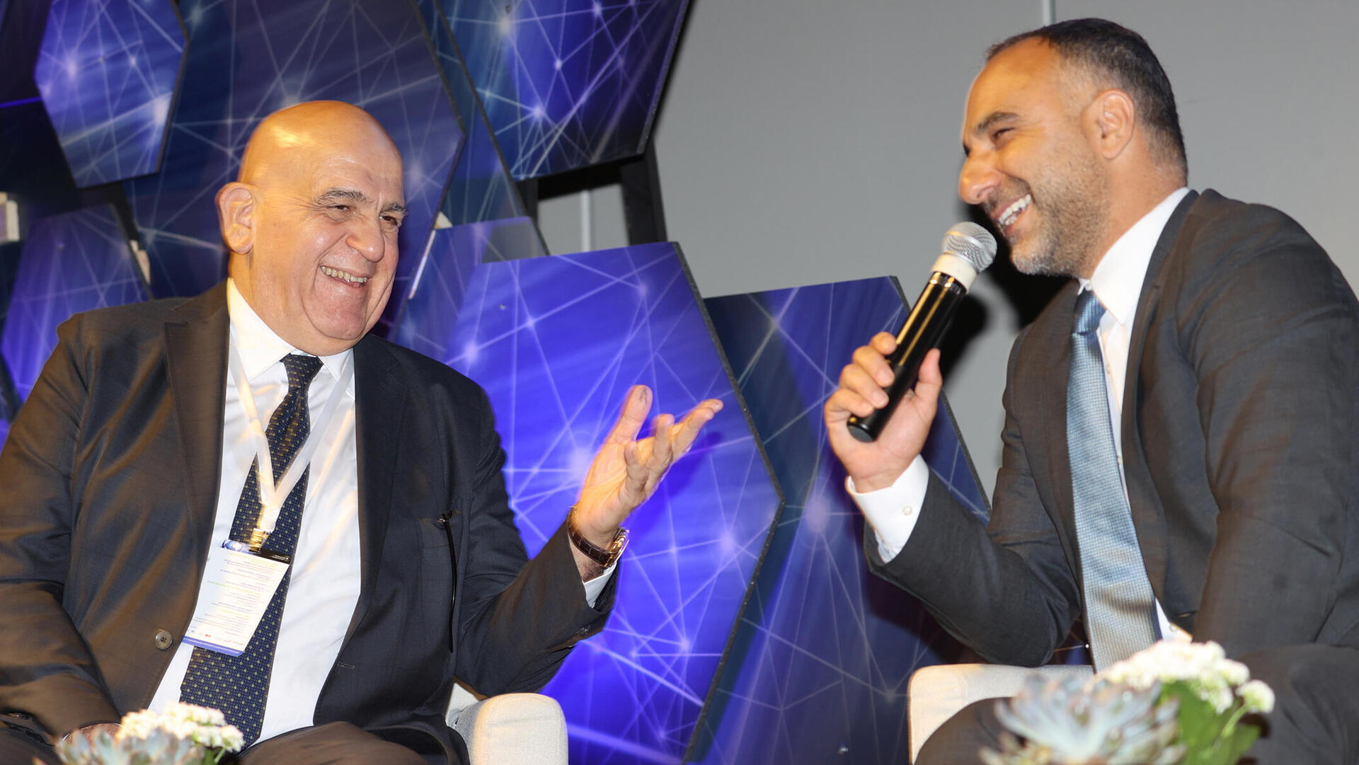 הוועידה הלאומית לאנרגיה יוסי אבו, מנכ"ל NewMed Energy בשיחה עם Dr. Alaa Arafa