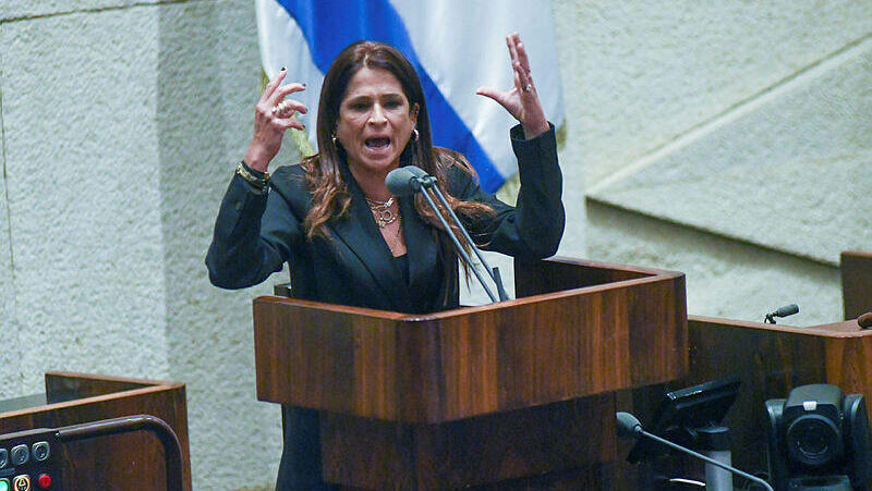 ח"כ מירב בן ארי נואמת בכנסת