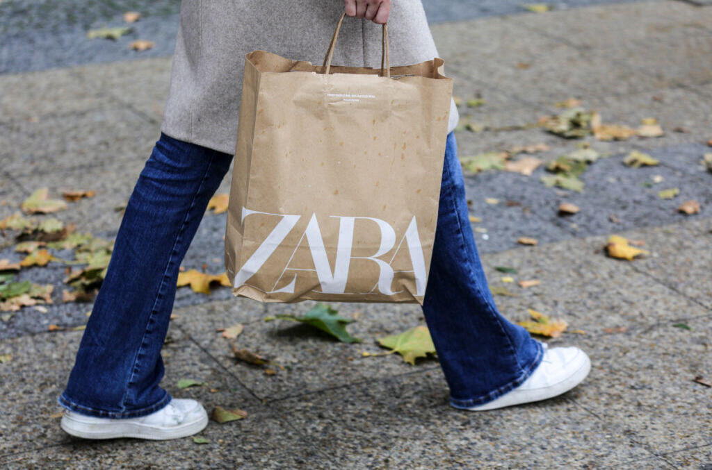 שקית קניות זארה Zara