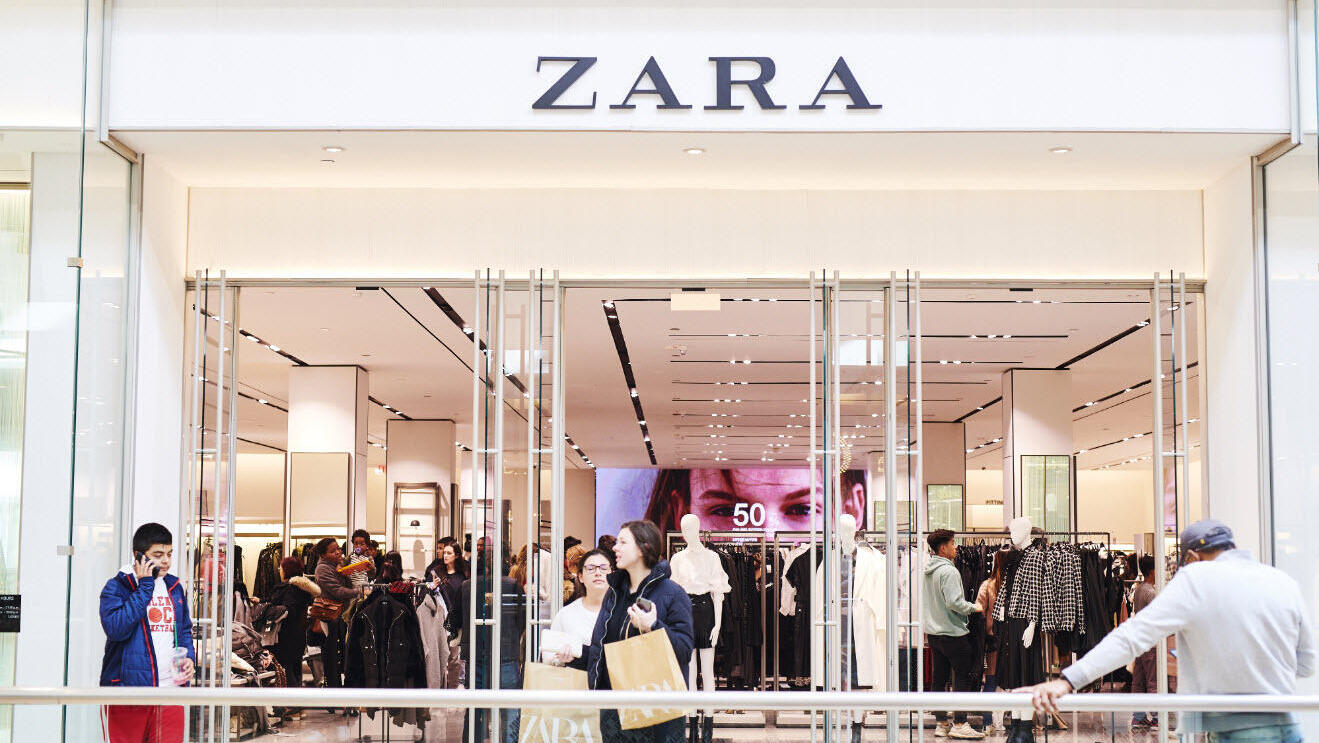חנות זארה נניו ג'רזי ארה"ב Zara אופנה