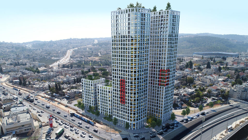 אזורים living תשלם לרמ&quot;י 315 מיליון שקל ותקים מגדלי דירות להשכרה בצומת פת בירושלים