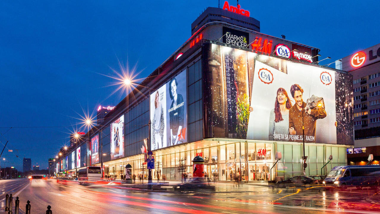 קניון SHOPPING LIGHT של ג'י סיטי ב וורשה, פולין