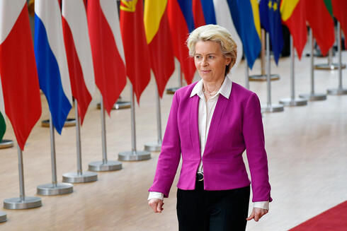 נשיאת הנציבות האירופית, אורסולה פון דר ליין, צילום: AP