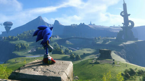 סוניק במשחק "Sonic Frontiers", צילום: סגה