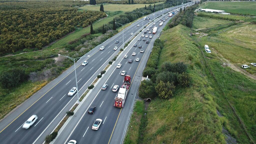 כביש 6 (צילום: יאיר שגיא) כביש 6 חוצה ישראל