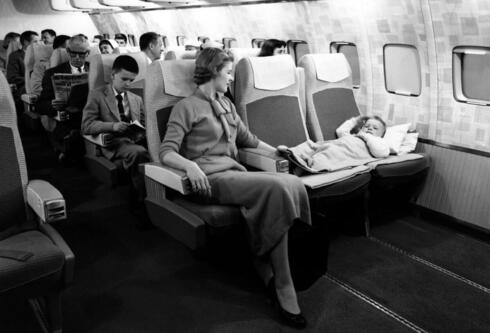 קבינה של בואינג 707, צילום: Boeing