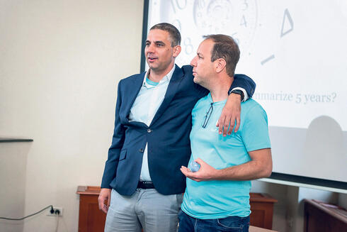 GoParrot co-founders Yaniv Nissim and Ariel David. 