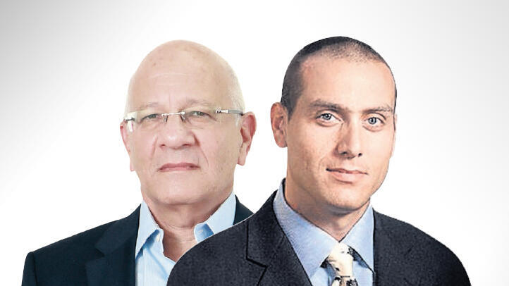 מימין: אודי רוזנברג ו יעקב אורבך מנהלי גיזה זינגר אבן קפיטל