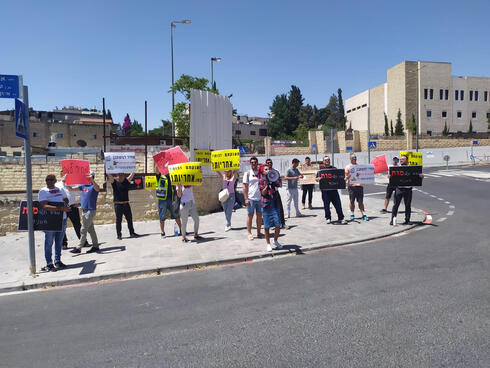 המפגינים היום בירושלים, צילום: שירלי קליפה קרסו