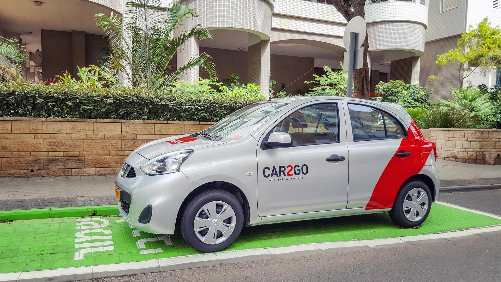 רכב של קאר טו גו Car2Go