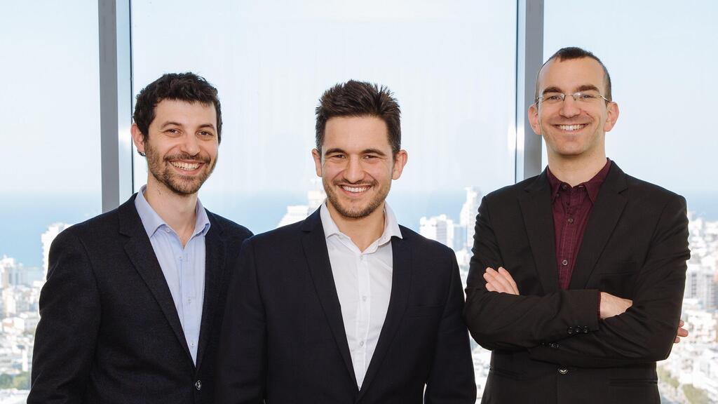 מייסדי איידוק Aidoc מימין גיא ריינר אלעד וולך מיכאל ברגינסקי