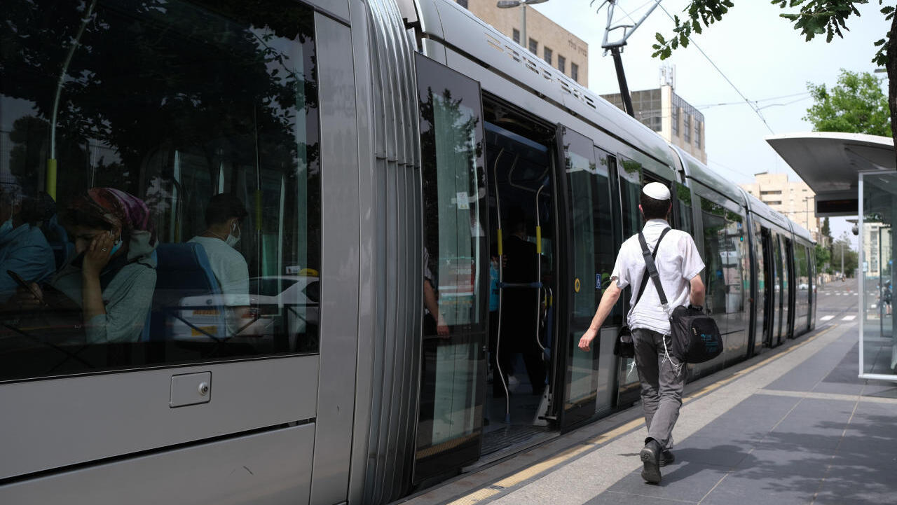 הרכבת הקלה בירושלים רכבת קלה