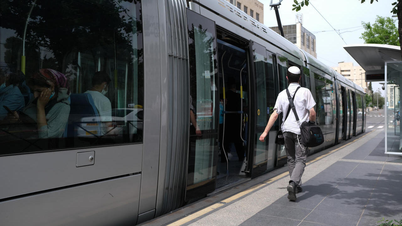 הרכבת הקלה בירושלים רכבת קלה